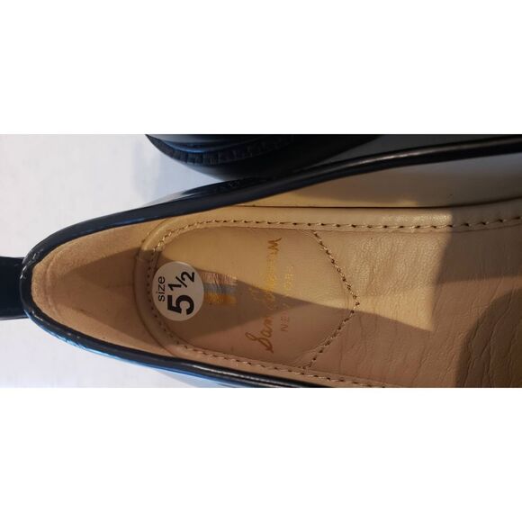 SAM EDELMAN CHRISTY BLACK BOX LEATHER LOAFER SIZE 5.5 NEW OUT OF BOX - Picture 5 of 12